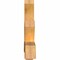 Ekena Millwork Alberta Rough Sawn Timber Gable Bracket, Western Red Cedar, 84"W x 35"H x 6"D x 6"F, 10/12 Pitch GBW084X35X0606ALB00RWR - alternate 4